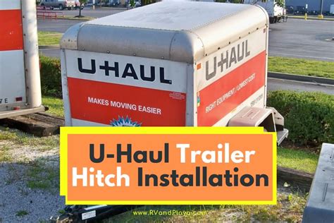 u haul trailer hitch install price